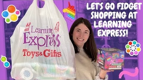 🛍Fidget Shopping with Kaitlyn at Learning Express! #fidgets #fidgettoys #toys