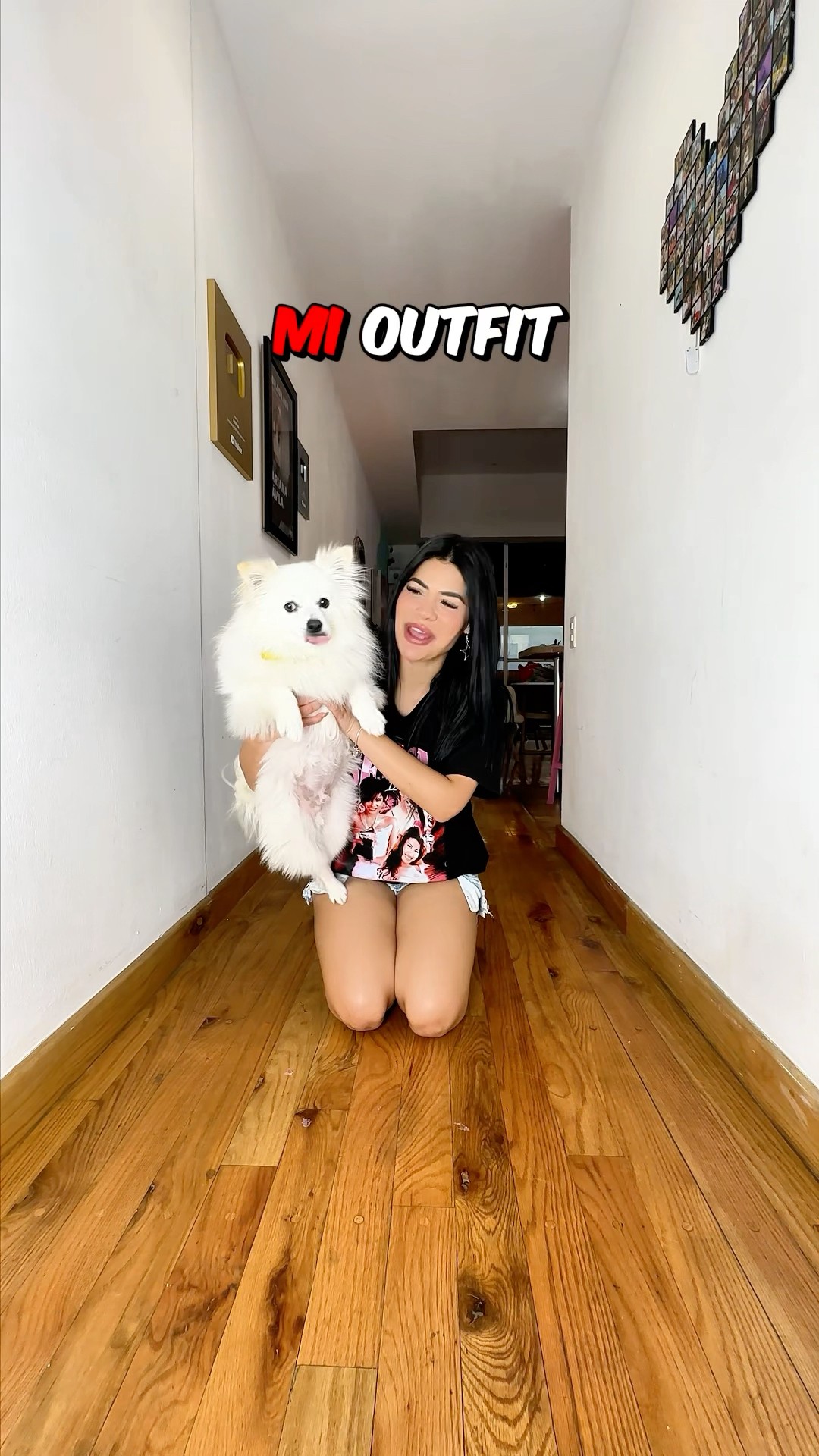 Mi perrito escoge mi outfit ❤️