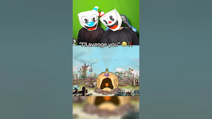 BRO DID NOT AVENGE HIM 🥀 #cuphead #mugman #cupheadshow #memes #funny