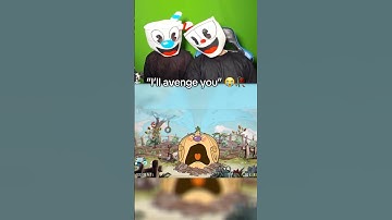 BRO DID NOT AVENGE HIM 🥀 #cuphead #mugman #cupheadshow #memes #funny