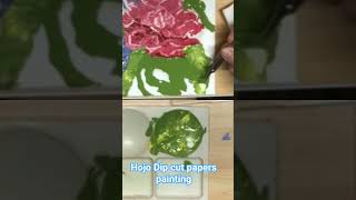 Hojo Its Hojo Dip Cut Papers Flowcups Painting