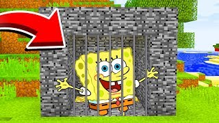 Minecraft : We TRAPPED SPONGEBOB (Ps3/Xbox360/PS4/XboxOne/PE/MCPE)