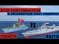 Rus Amiral Grigorovich Fırkateynleri Hakkında Her Şey ve Türk İstif Sınıfı Fırkateyn ile Kıyaslama