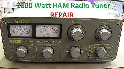 #219 Tokyo HC 2000 Watt Tuner with malfunction