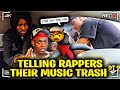 TELLING DRILL RAPPERS THEY MUSIC IS TRASH (GOES WRONG)
