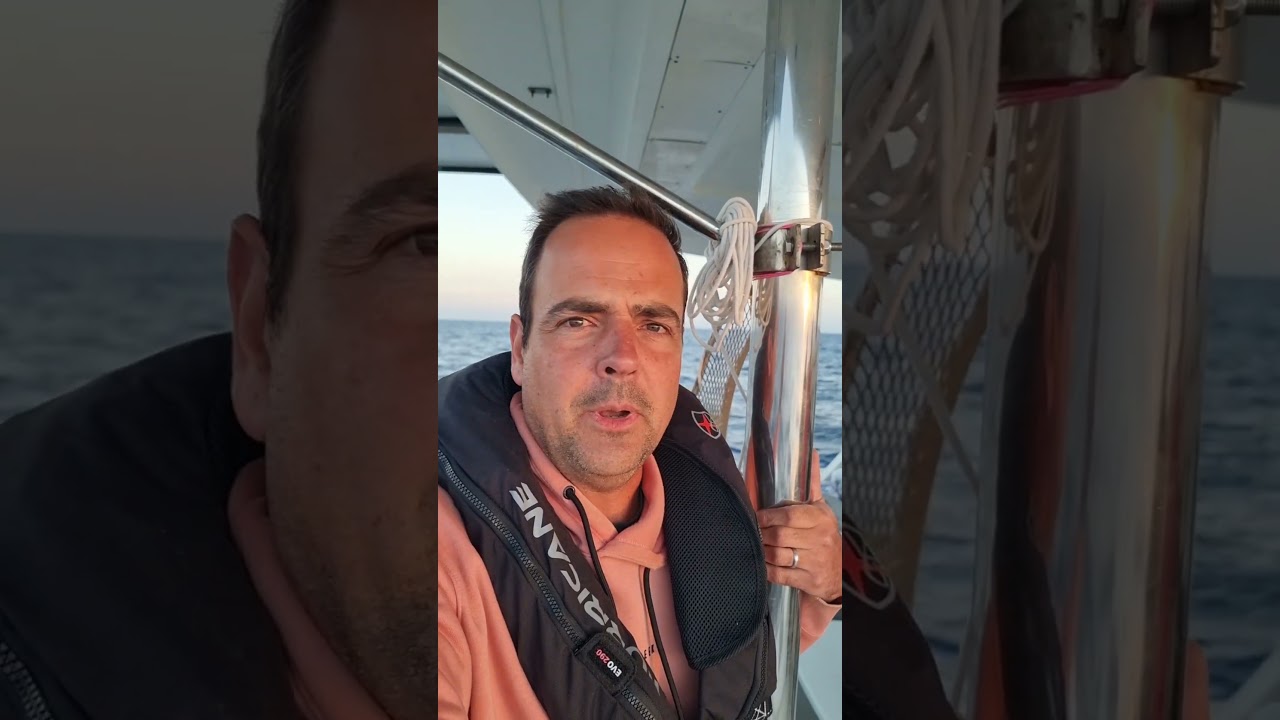 ⁣Atlantic Crossing day 1 #sailingfamily