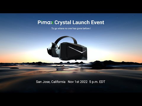 Pimax Crystal Launch Event