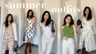 5 summer outfit ideas ft. petite studio nyc 💛
