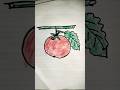 tomato# drawing #easy and beautiful #YouTube# short video