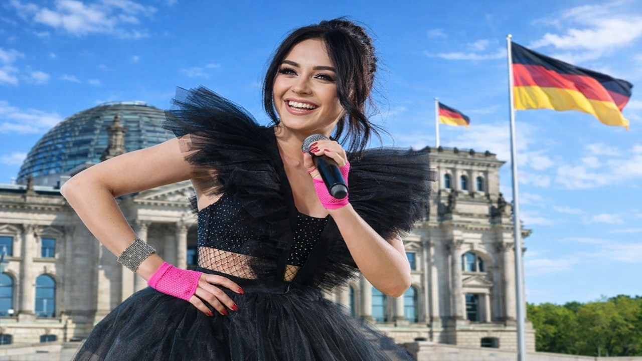 Orange Sonne | Краски Оранжевое Солнце на немецком языке | Русские каверы по немецки