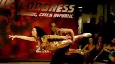 Zouk Performance - Sofie & Carlos da Silva at the 2nd International Zouk Congress Prague 2011