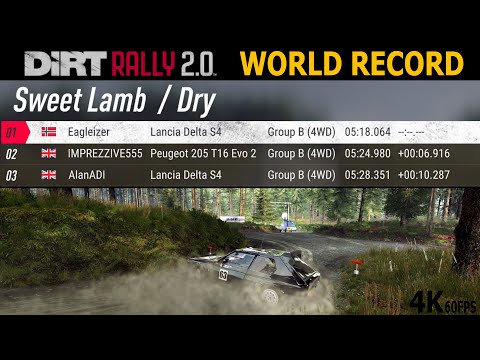 WORLD RECORD - DR2 - Sweet Lamb - Lancia Delta S4 - 05:18.064