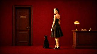 Late Night Reception Jazz | Woman In Black Cocktail Dress Looks Back