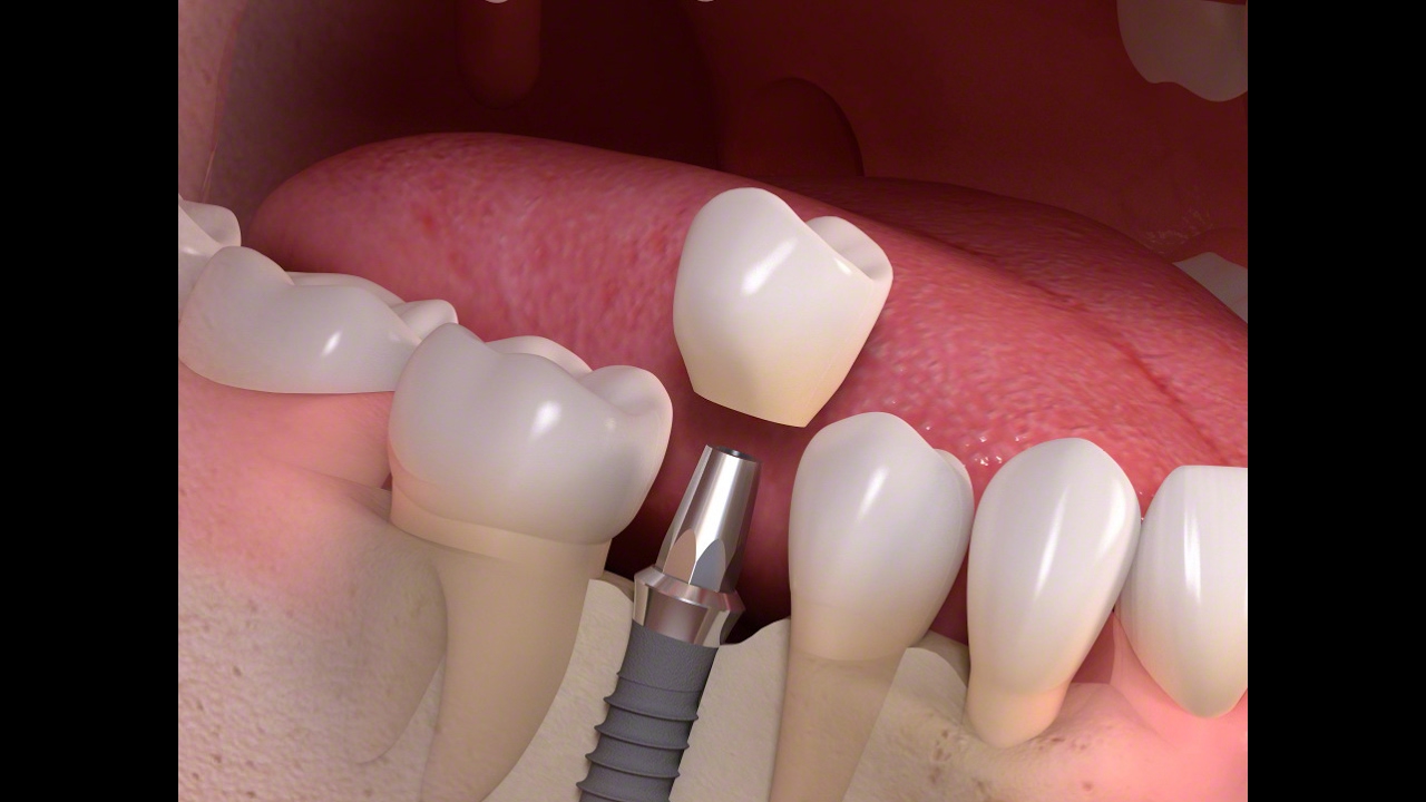 كيف تتم زراعة الاسنان ؟ - Dental Implant - YouTube