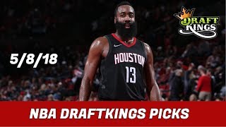 5/8/18 NBA Playoffs DraftKings Picks - Money Six screenshot 4