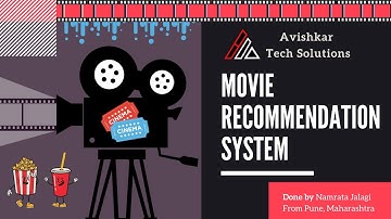 Avishkar Tech Solutions DataScience Internship | MOVIE RECOMMENDATION SYSTEM |Done By Namrata Jalagi