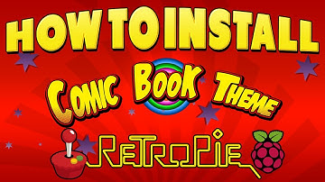 New RetroPie Comic Book Theme How to Install
