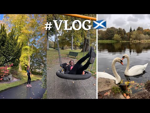 Travel vlog||Johnston Gardens+ friends🤗+Seaton Park+Cruikshank Garden ||