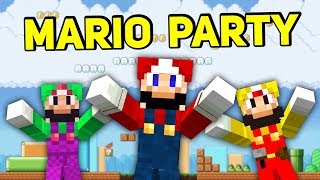 КАЖДЫЙ ИЗ ЭТИХ МАРИО, ХОТЕЛ БЫТЬ ПЕРВЫМ - Minecraft Mario Party