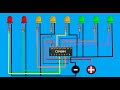 How to Make a Software-Based Vumeter Circuit Using Shift Register IC - CD4093