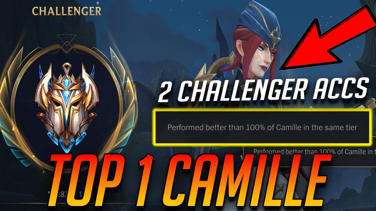 TOP 1 CAMILLE CHALLENGER EU CAMILLE JUNGLE PRO GAMEPLAY YouTube