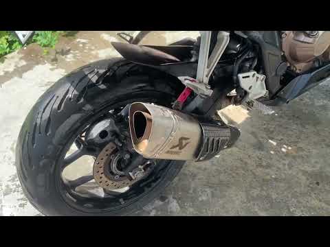 honda cbr650f akrapovic exhaust