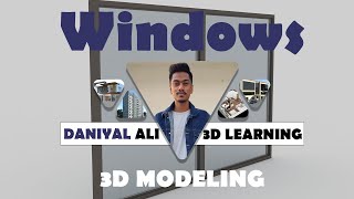 How to make WINDOWS in 3ds Max - For Beginners - 3ds Max tutorials