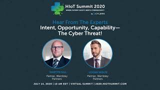 HIoT Summit 2020| Intent, Opportunity, Capability - The Cyber Threat!