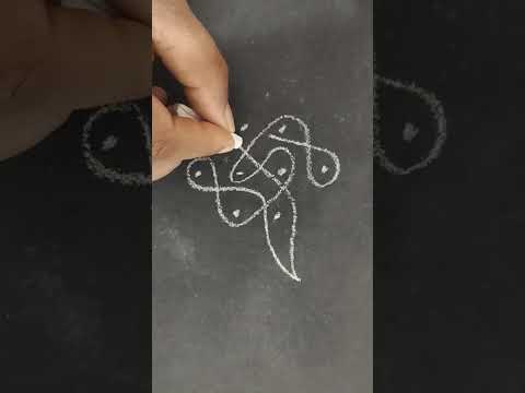 4*2 daily kolam for beginners