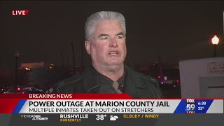 Sheriff Forestral discusses power outage and following injuries at Marion County Jail II