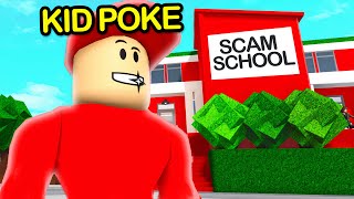 I Found SCAMMER SCHOOL.. So I Went Undercover! (Roblox)