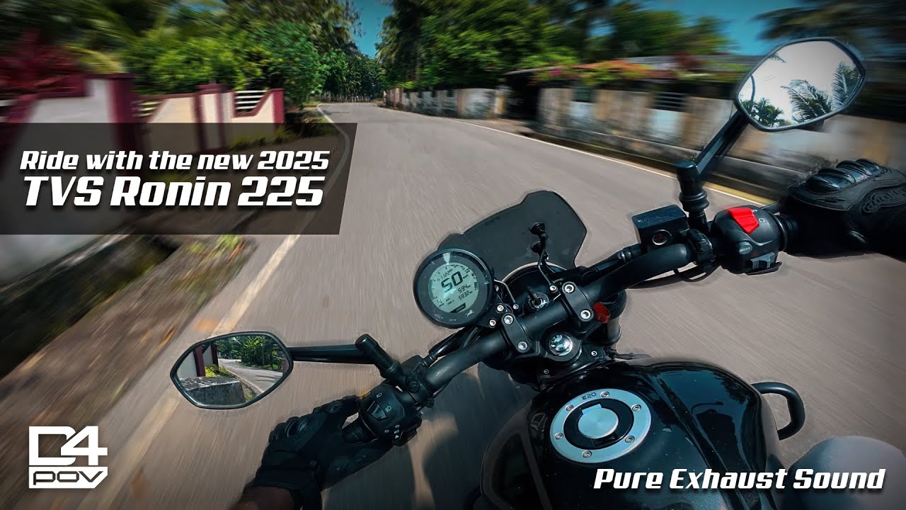 TVS Ronin 225 2025 | POV Ride #52 | RAW Pure Sound 4KVideo | #djiaction5pro