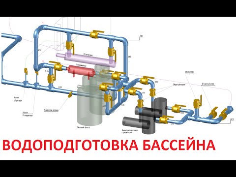 Водоподготовка плавательного бассейна: проектирование и расчет.