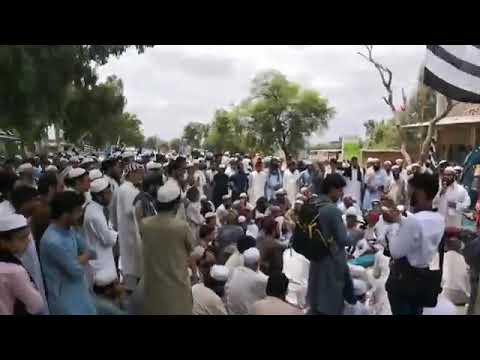 hangul words Kohat Indus Highway Blocked By JUI Workers August 2018
