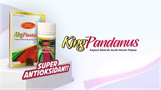 KING PANDANUS | OBAT HERBAL | Kapsul Super Anti Oksidan | Ekstrak Buah Merah Papua KING PANDANUS