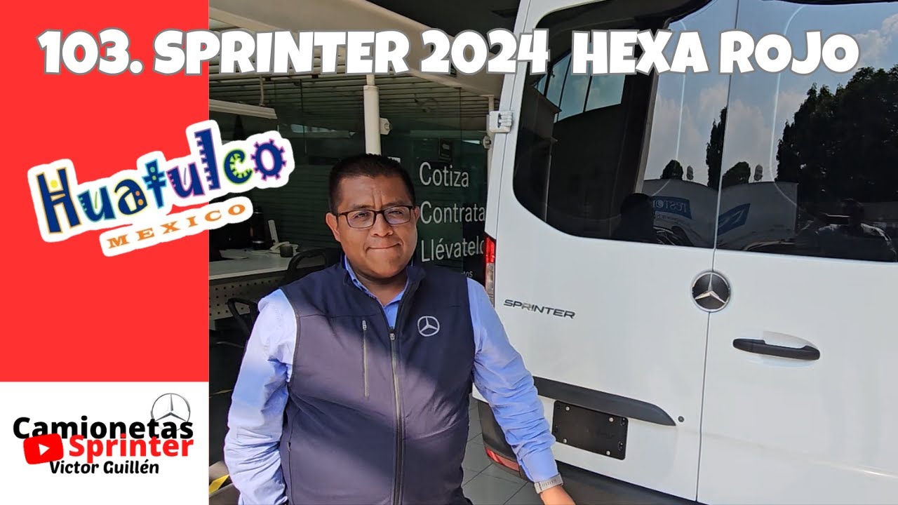 103.  SPRINTER 2024 ENTREGA INMEDIATA HEXA ROJO
