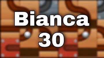 How To Solve  Roll the Ball - Slide Puzzle Star Mode Bianca Package Level 30 | Shorts video