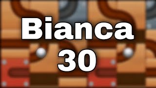 How To Solve  Roll the Ball - Slide Puzzle Star Mode Bianca Package Level 30 | Shorts video screenshot 5