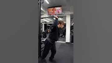 overhead cable tricep extensions are extremely underrated #gym #fitness #viralvideo