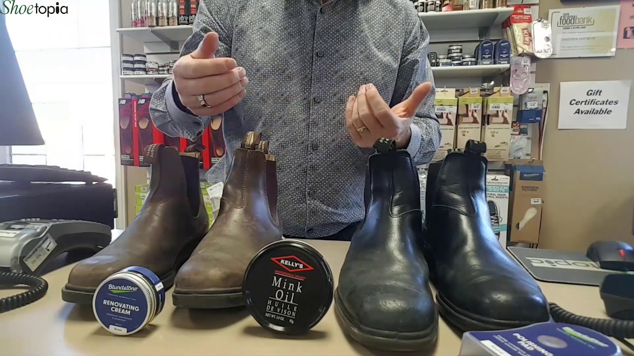 blundstone shoe polish