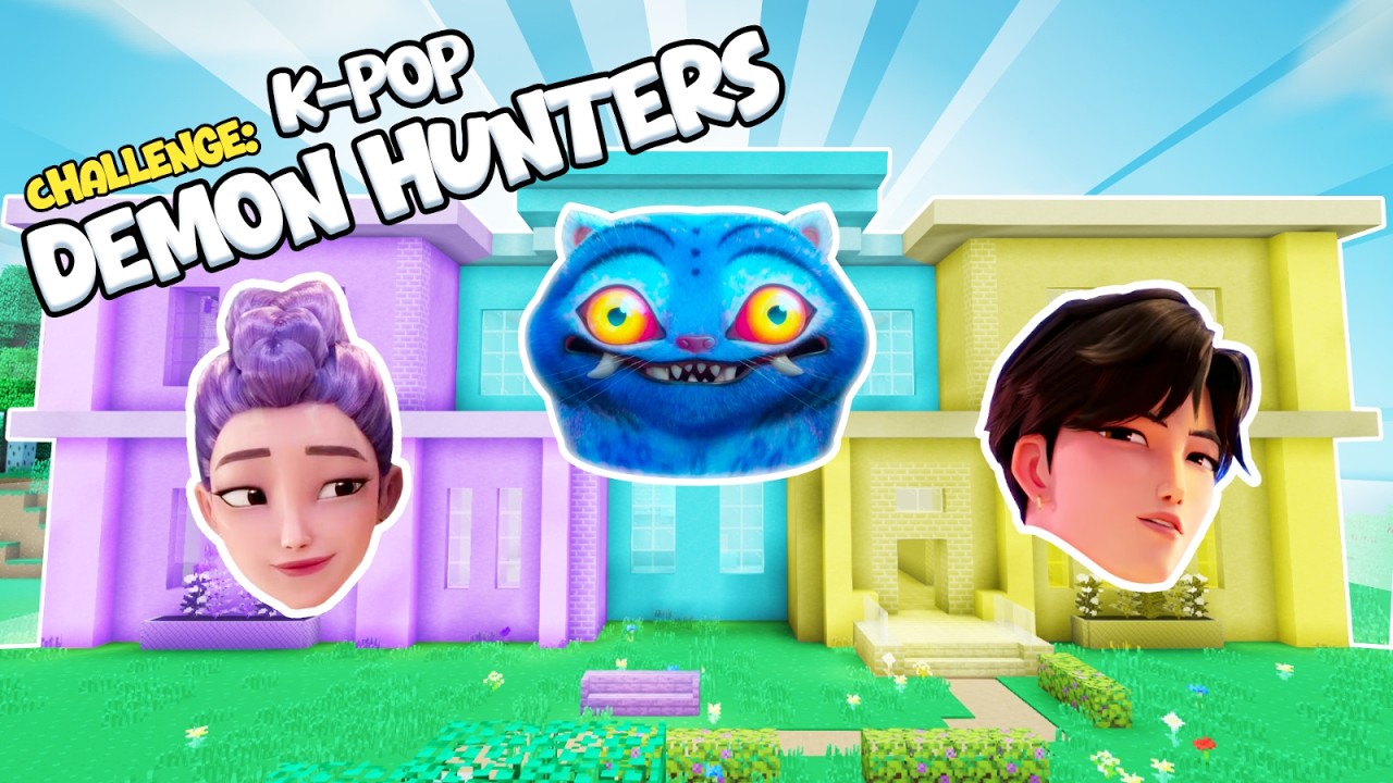I Built The Ultimate Kpop Demon Hunter House in Minecraft
