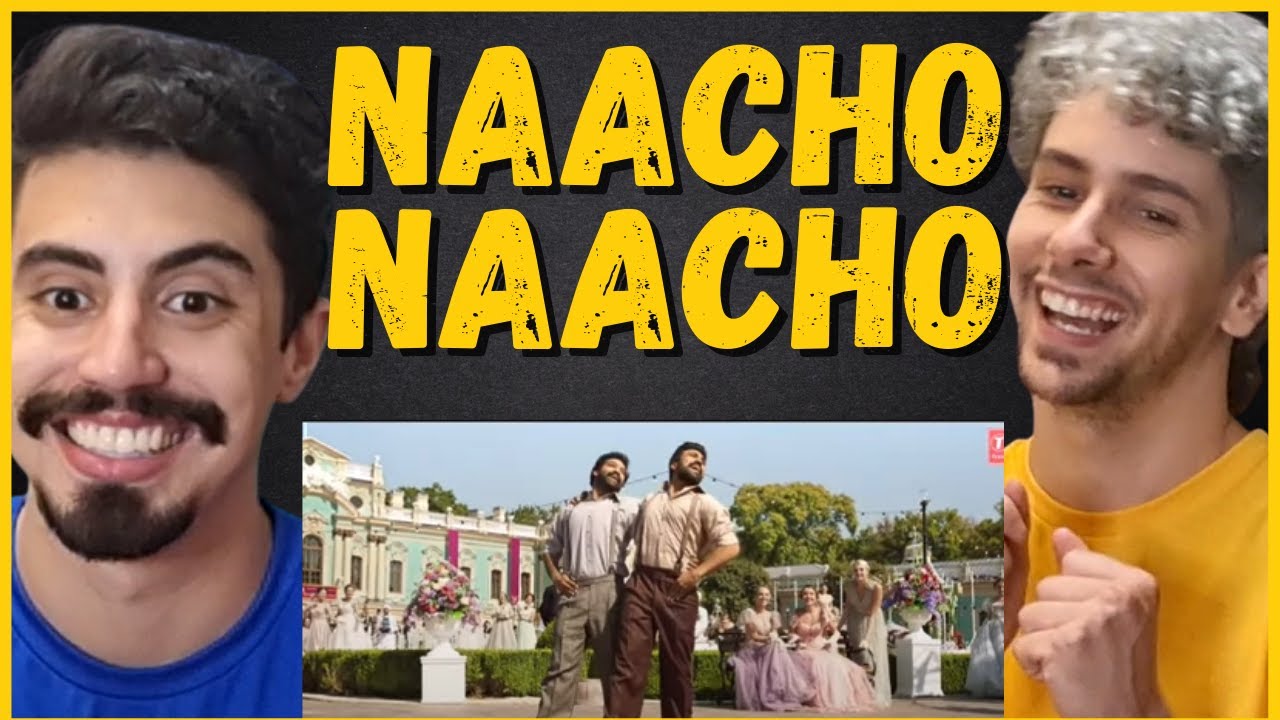 Naacho Naacho RRR – NTR | Brazilians Reaction |Ram Charan | M M Kreem | SS Rajamouli