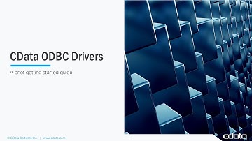 CData ODBC Drivers - Getting Started