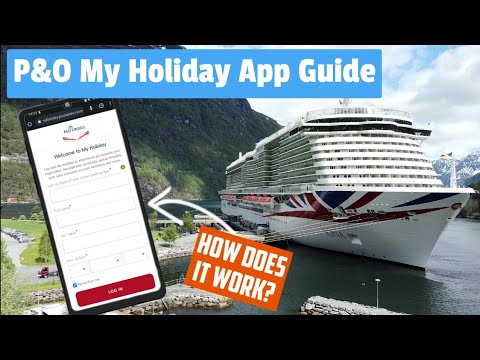 P&O Cruise My Holiday App - We Guide You Through The Most Important Tool You Will Need On The Ship!