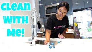 My Kitchen Cleaning Routine 2018 | Clean With Me | Deep Cleaning