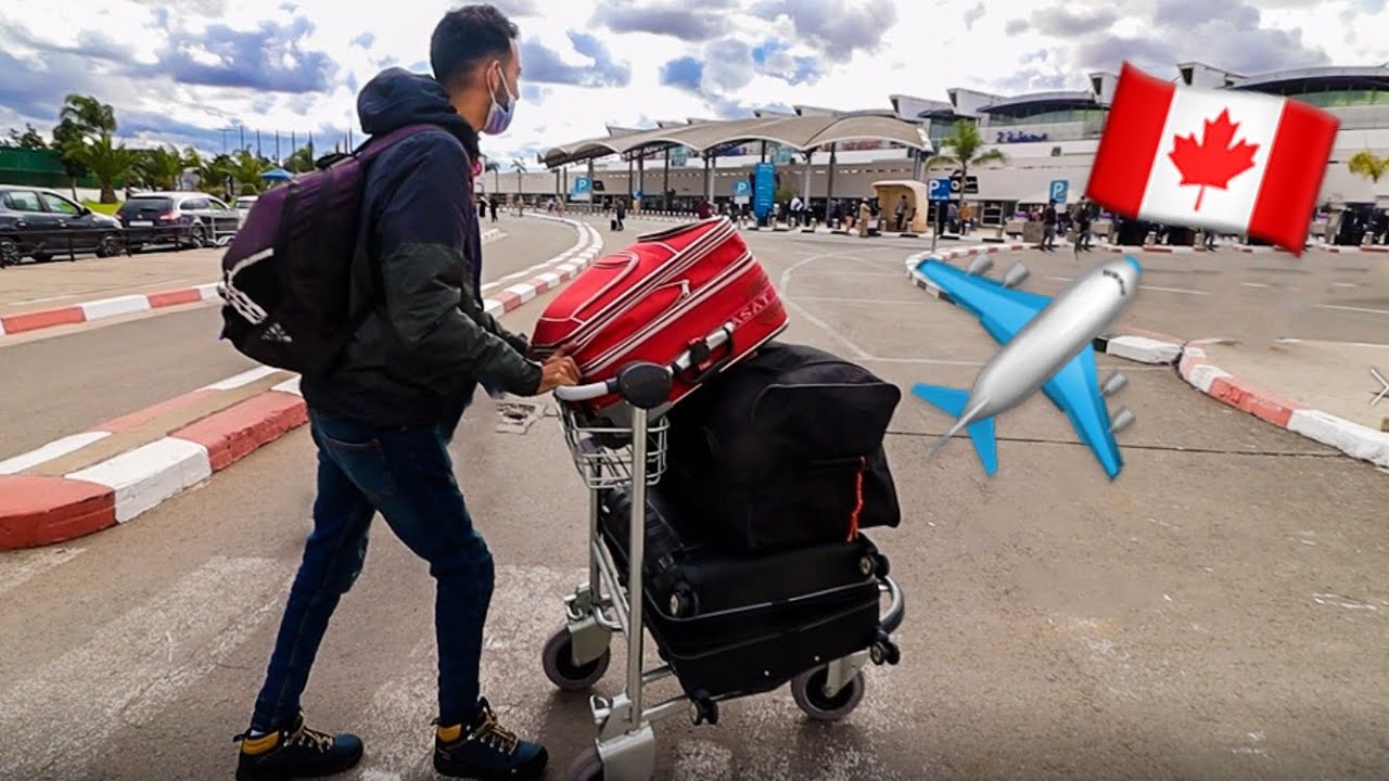 تجربة ديالي ملي خرجات ليا الفيزا حتى وصلت لكندا ✈️🇨🇦
