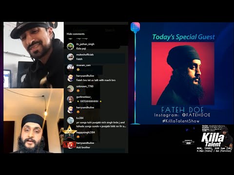 FATEH DOE & ROACH KILLA & LIVE | KILLA TALENT | STAR9