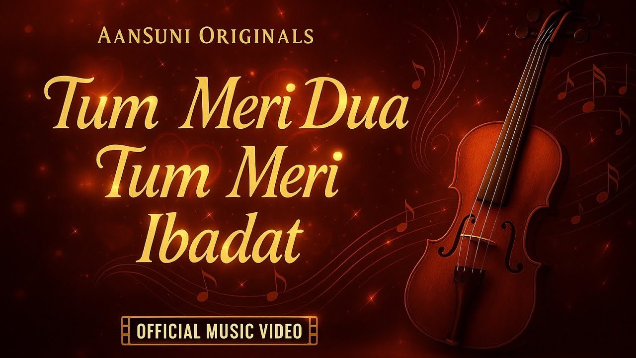 Tum Meri Dua, Tum Meri Ibaadat | Heart-Touching Hindi Love Song | Official Music | AanSuniOriginals
