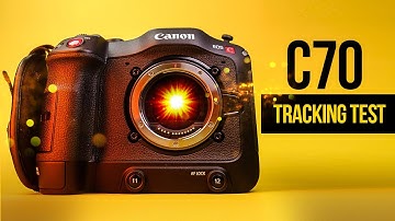 CANON C70 Autofocus & Tracking Test - Will it track?