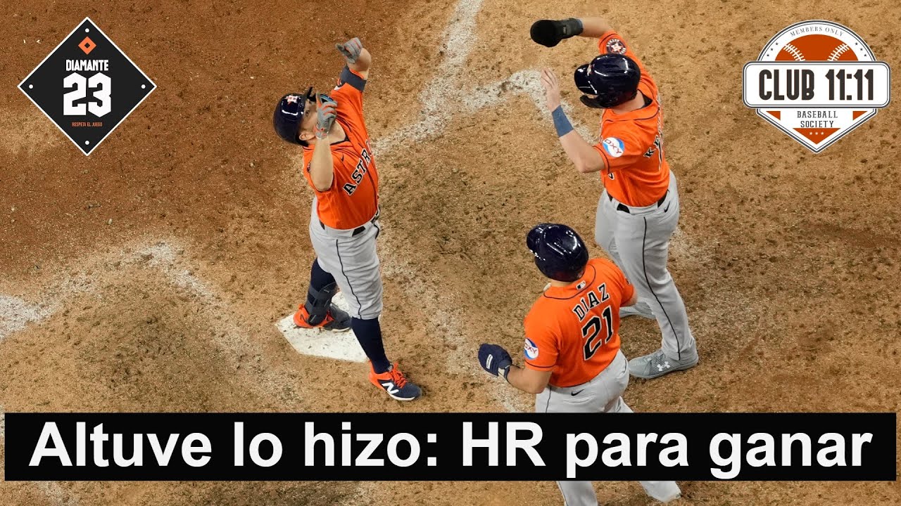 Astros de Houston reaparecen junto al poder de José Altuve